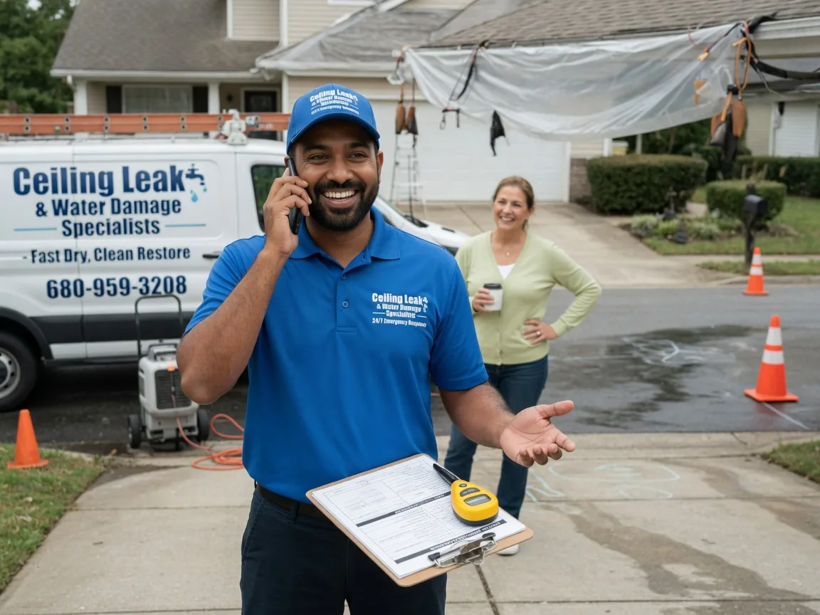 Ceiling Leak Cleanup Blount, WV FAQs